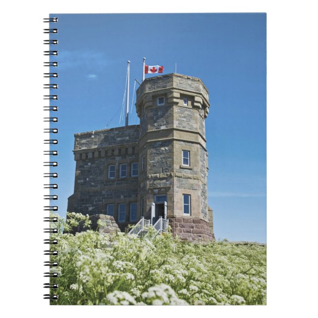 Cuaderno St. John's, Terranova, Canadá, Cabot Tower, (Frente)