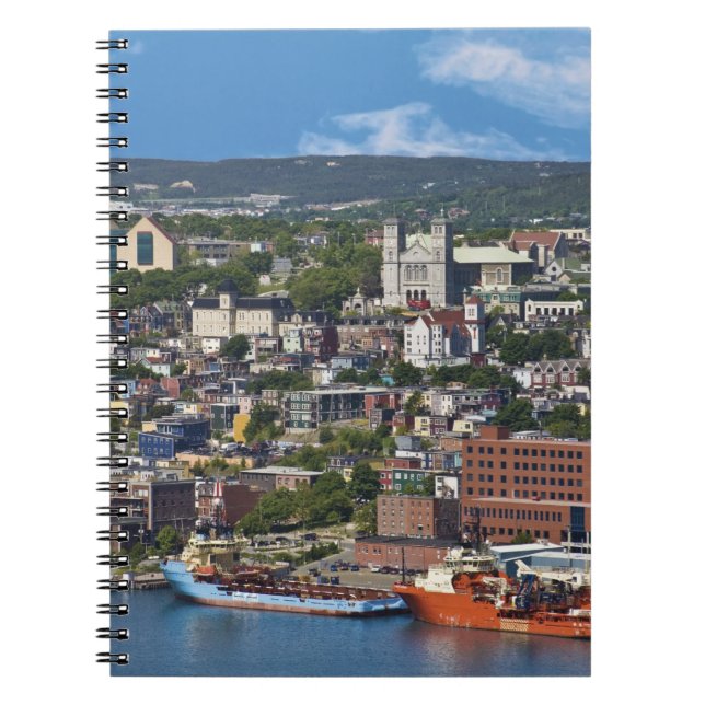 Cuaderno St. John's, Terranova, Canadá, la costa (Frente)