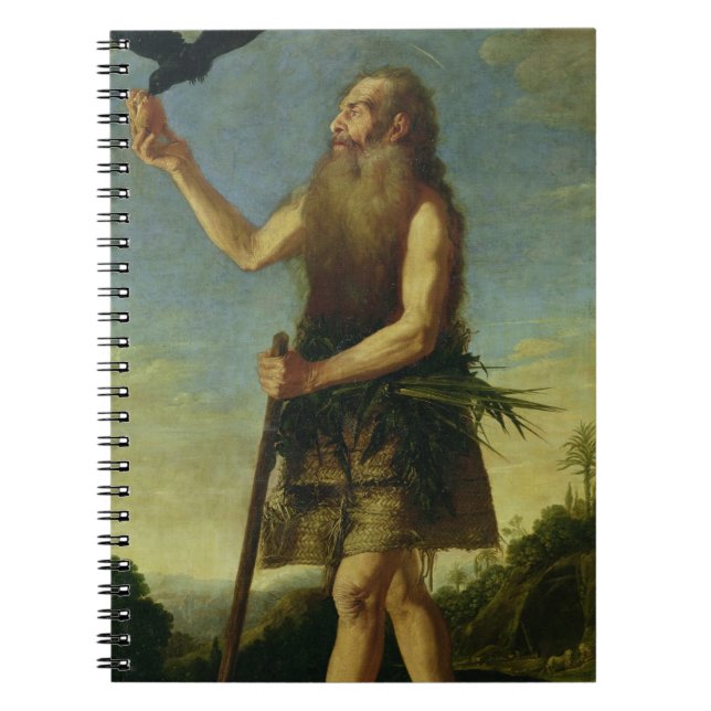 Cuaderno St. Onuphrius (aceite en lona) (Frente)