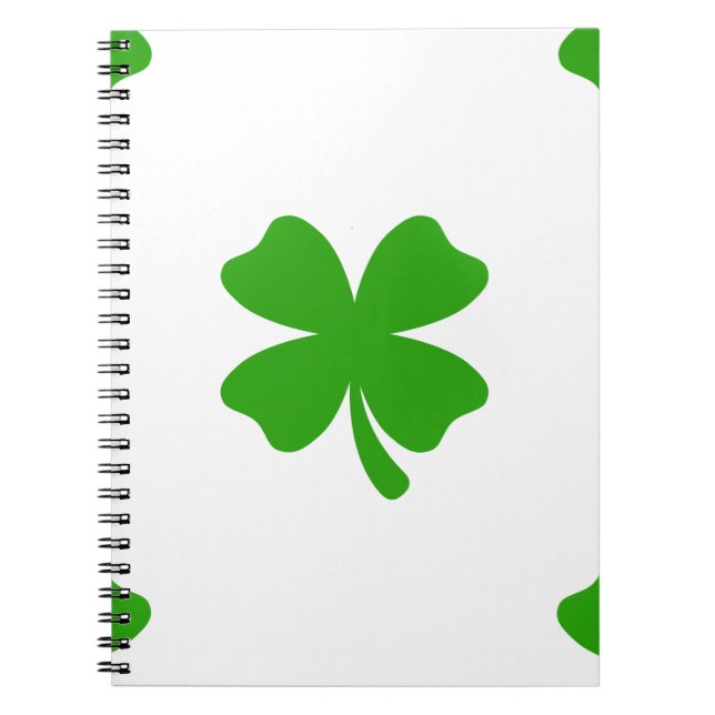Cuaderno st patricks obstruyen la emoji (Frente)