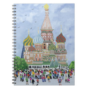 Cuaderno St. Plaza Roja 1995 de la catedral de la albahaca