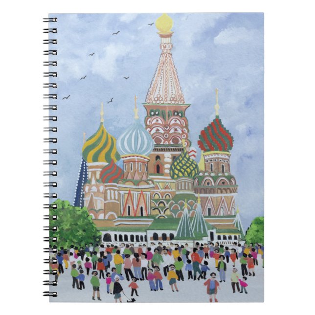 Cuaderno St. Plaza Roja 1995 de la catedral de la albahaca (Frente)