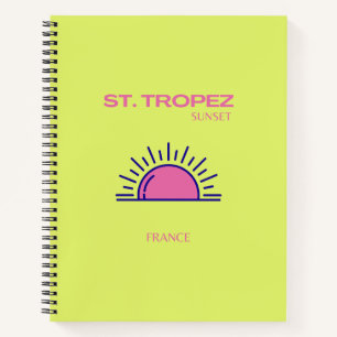 Cuaderno St Tropez, Preppy, Green
