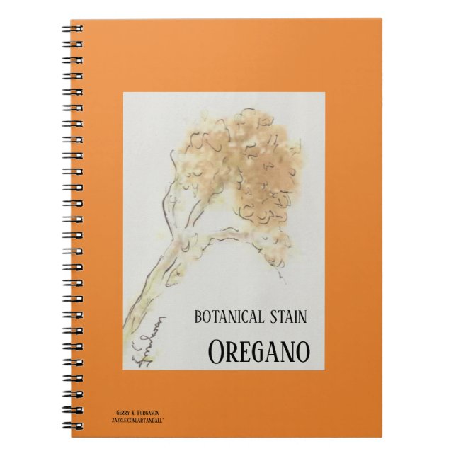 CUADERNO STAIN BOTÁNICO OREGANO (Frente)