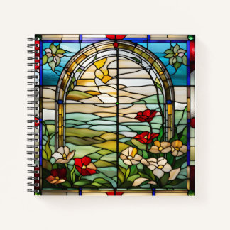 Cuaderno Stain Glass Rolling Hills