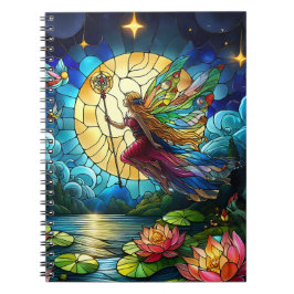 Cuaderno Stained Glass Moonlight Flight Fairy 