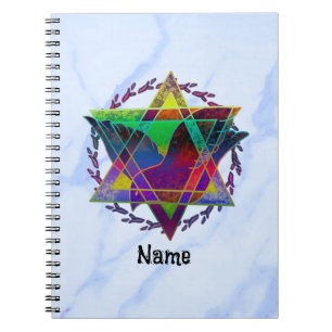 Cuaderno Star Of David Multicolor Journal