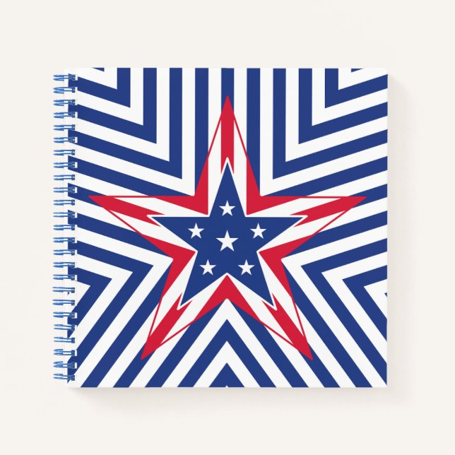Cuaderno Star of Freedom (Stripe) (Anverso)
