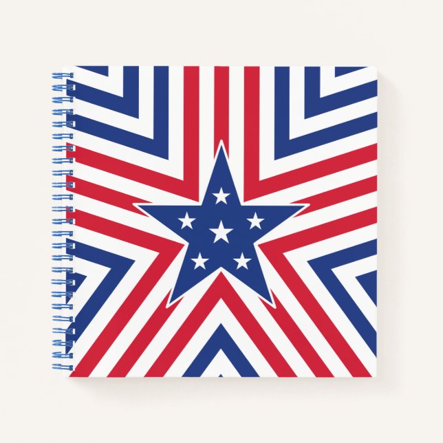 Cuaderno Star of Freedom (Stripe) (Anverso)