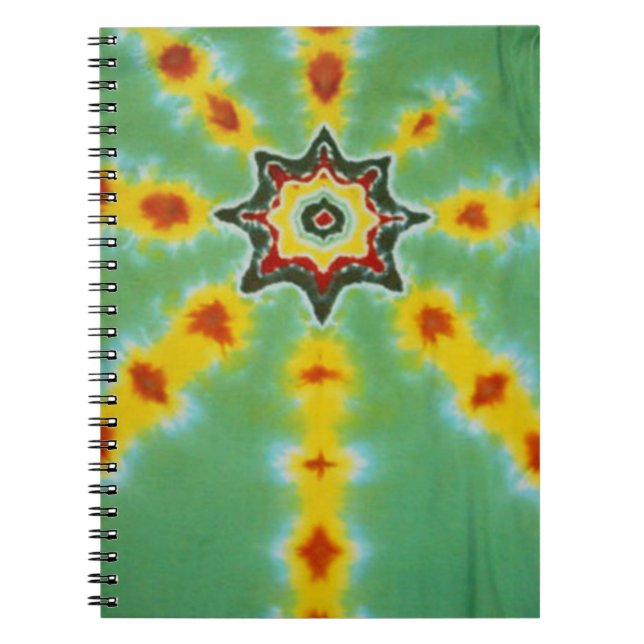 Cuaderno Star Tie Dye (Frente)