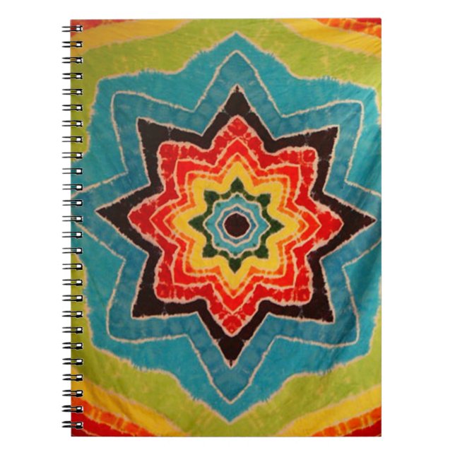 Cuaderno Star Tie Dye (Frente)