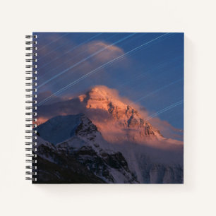 Cuaderno Star Trail Mt. Everest Tibet, China