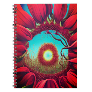 Cuaderno Stargate Red Sunflower