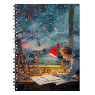 Cuaderno Stargazing Dreamer Colorful Constellation Notebook