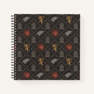 Cuaderno Stark, Lannister, Targaryen, Patrón de trono de h