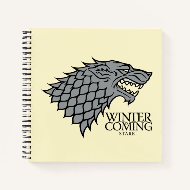 Cuaderno Stark Sigil - viene el invierno (Anverso)