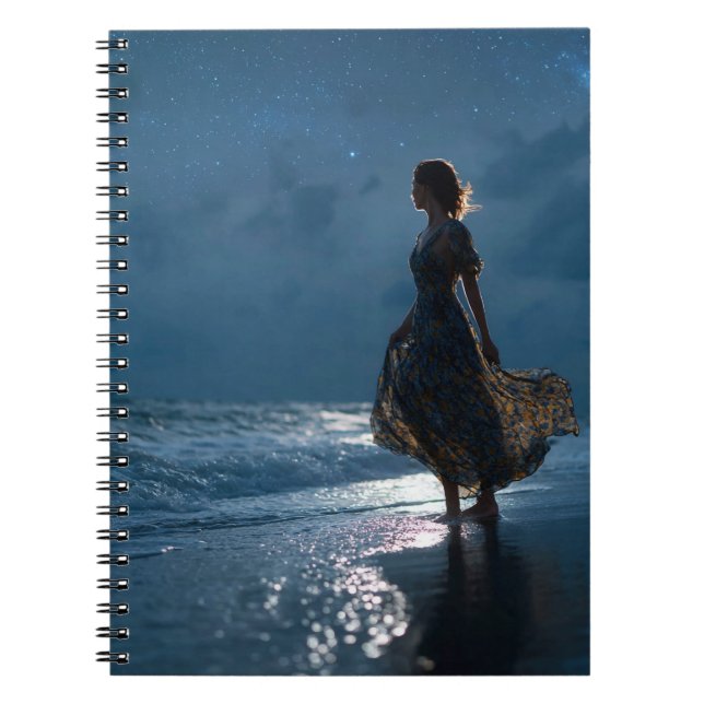 Cuaderno Starnight Ocean Starlight Silhouette Art Notebo (Frente)