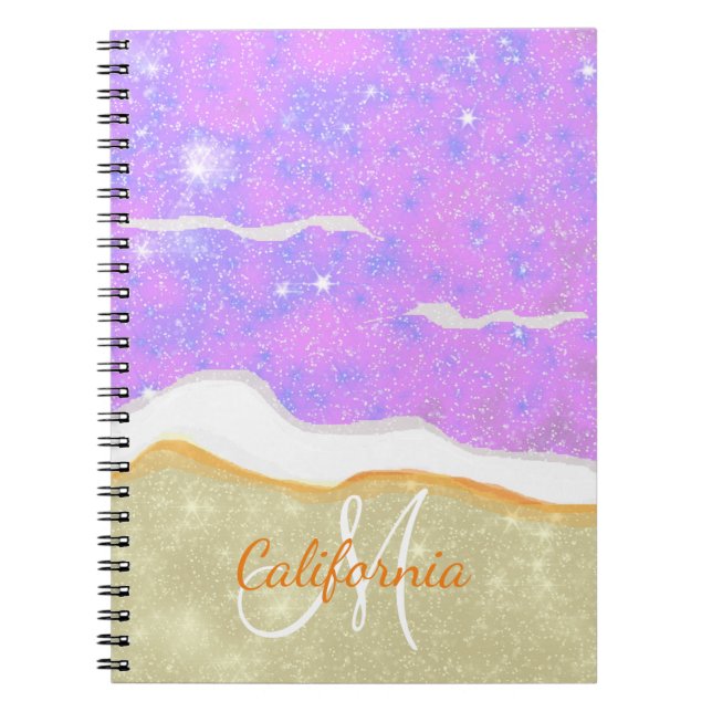 Cuaderno Starry Beach Notebook (Frente)