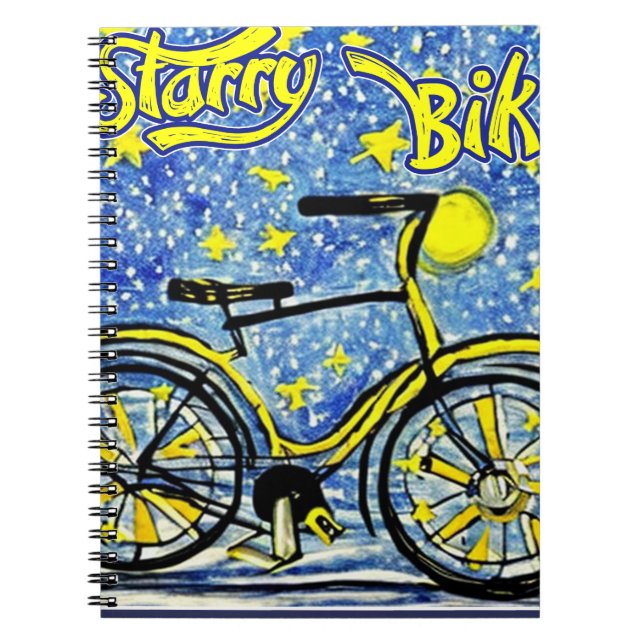 Cuaderno Starry Bike (Frente)
