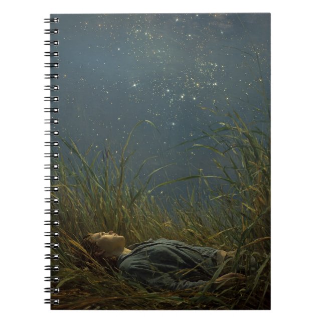 Cuaderno Starry Meadow Dreamer Night Notebook (Frente)
