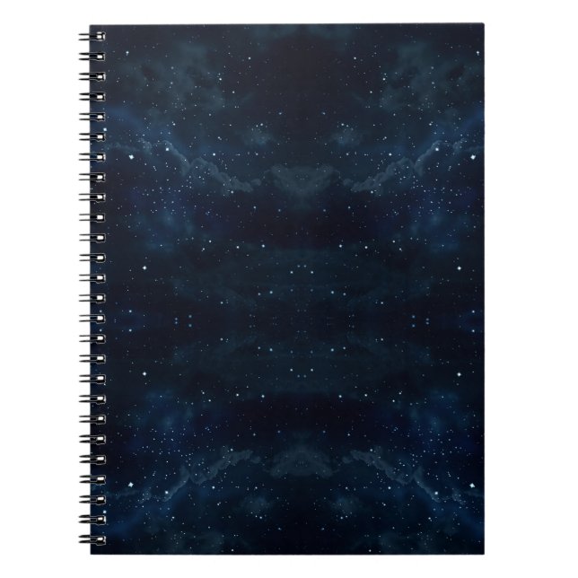 Cuaderno Starry Night Sky , Galaxy Space Celestial (Frente)