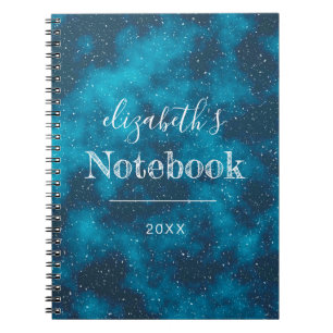 Cuaderno Starry Night Sky Personalized Notebook