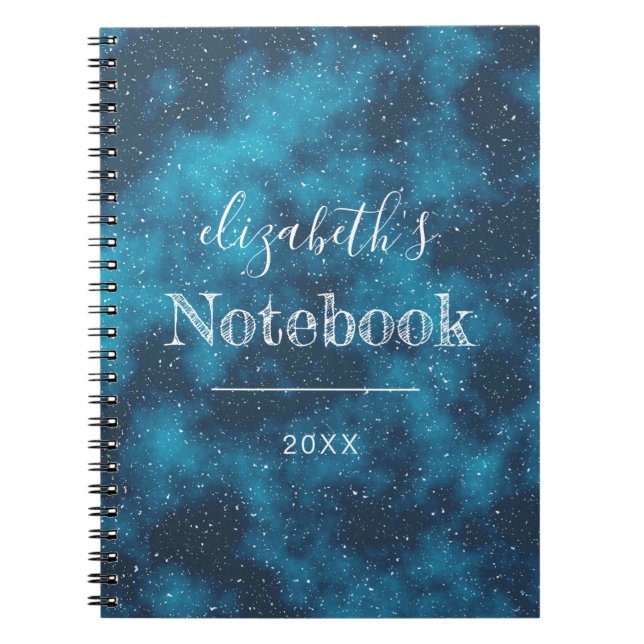 Cuaderno Starry Night Sky Personalized Notebook (Frente)