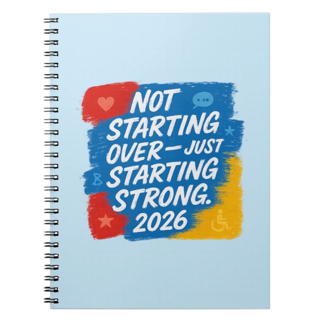 Cuaderno “Starting Strong 2026” Empowerment (Frente)