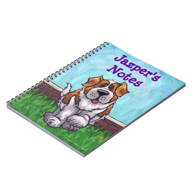 Cuaderno Stationery de St. Bernard (Lado Izquierdo)