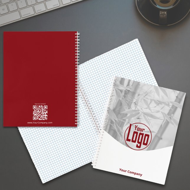 Cuaderno Stationery Profesional Office de entrenador de vid (Life Coach Professional Office Stationery Notebook - Logo - Company Name)