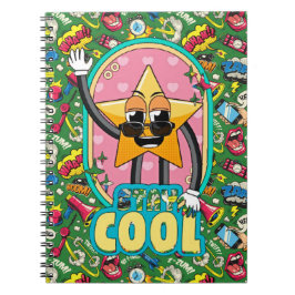 Cuaderno Stay Cool Retro Star Notebook