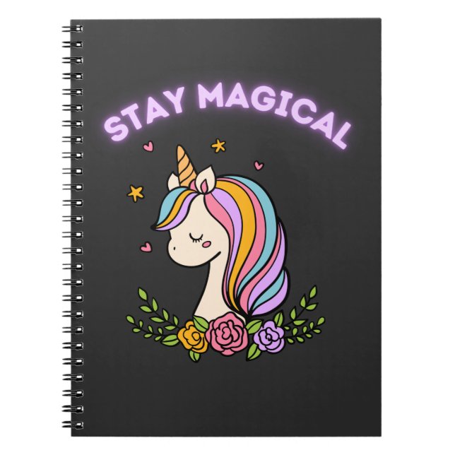 Cuaderno Stay Magic Unicorn    (Frente)