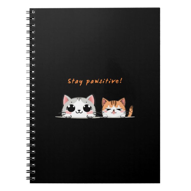 Cuaderno Stay pawsitive (Frente)
