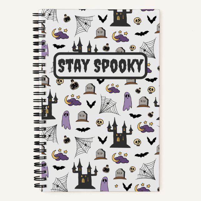 Cuaderno Stay Spooky Halloween (Anverso)