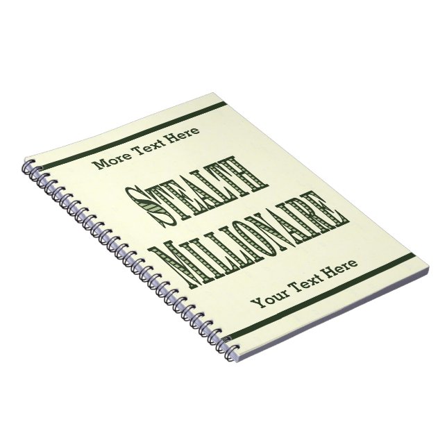 Cuaderno Stealth Millionaire (Lado Derecho)