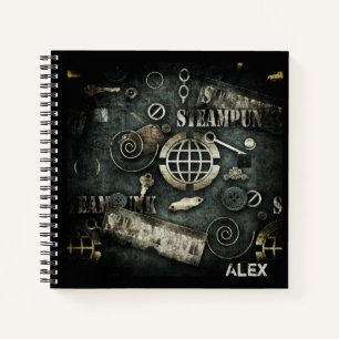 Cuaderno Steampunk