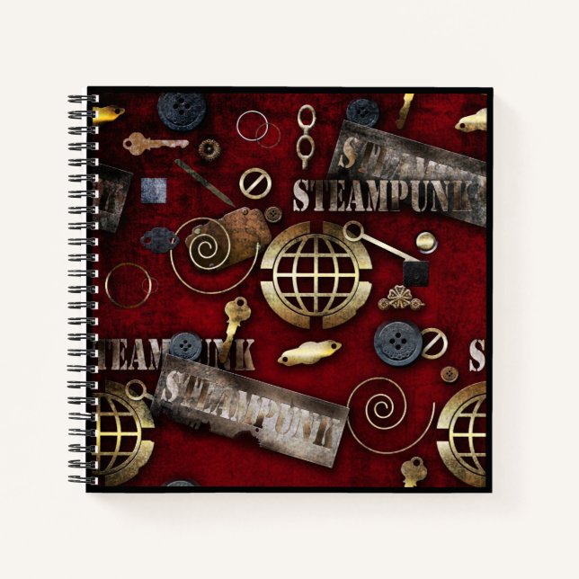 Cuaderno Steampunk (Anverso)