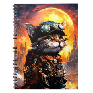 Cuaderno Steampunk Cat II