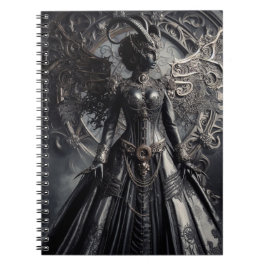 Cuaderno Steampunk Fantasy Darkness Demon Fashion