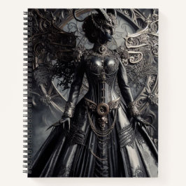 Cuaderno Steampunk Fantasy Darkness Demon Fashion