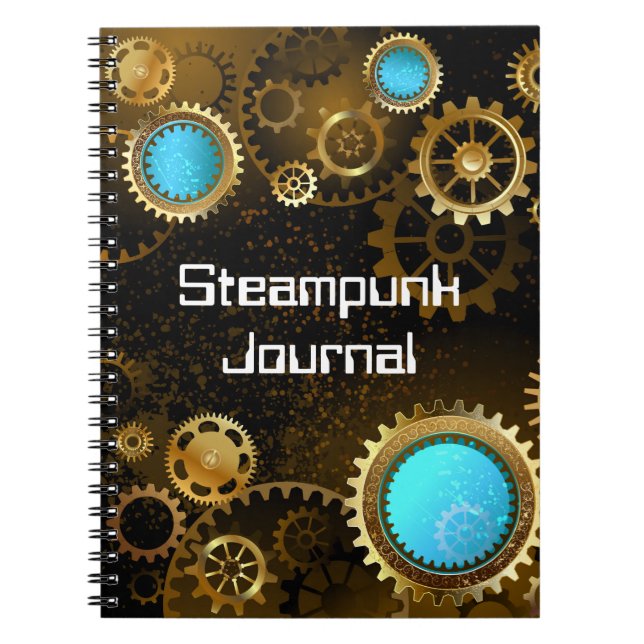 Cuaderno Steampunk Journal (Frente)