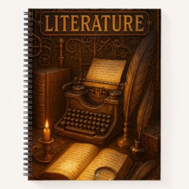 Cuaderno Steampunk Literature Journal.
