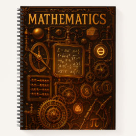 Cuaderno Steampunk Mathematics
