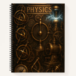 Cuaderno Steampunk Physics.