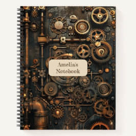 Cuaderno Steampunk Retro