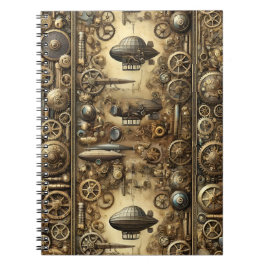 Cuaderno Steampunk Retro-Futuristic