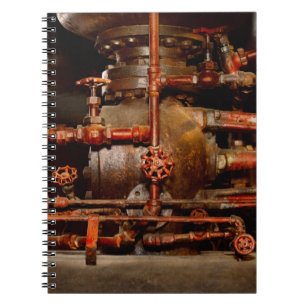 Cuaderno Steampunk - Sueños de cañerías