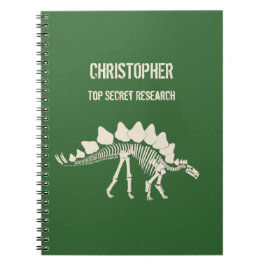 Cuaderno Stegosaurus Bones Dinosaur Dig