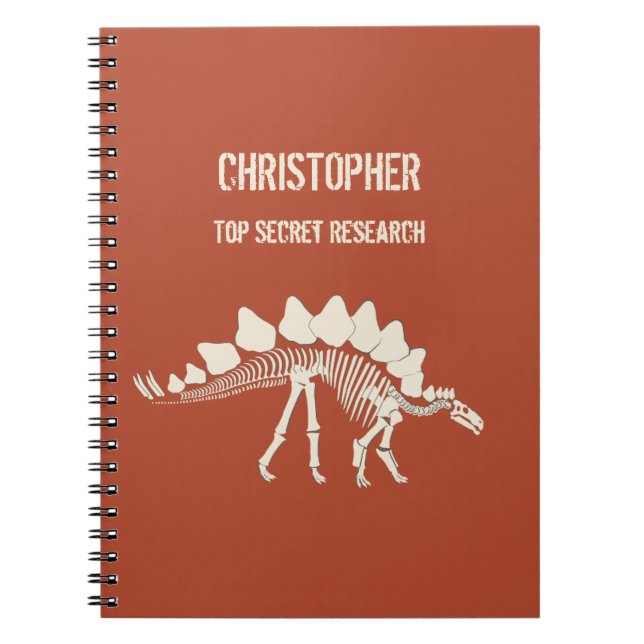 Cuaderno Stegosaurus Bones Dinosaur Dig (Frente)