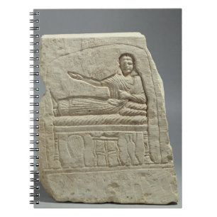 Cuaderno Stela funerario en nombre de la señora Artemis,